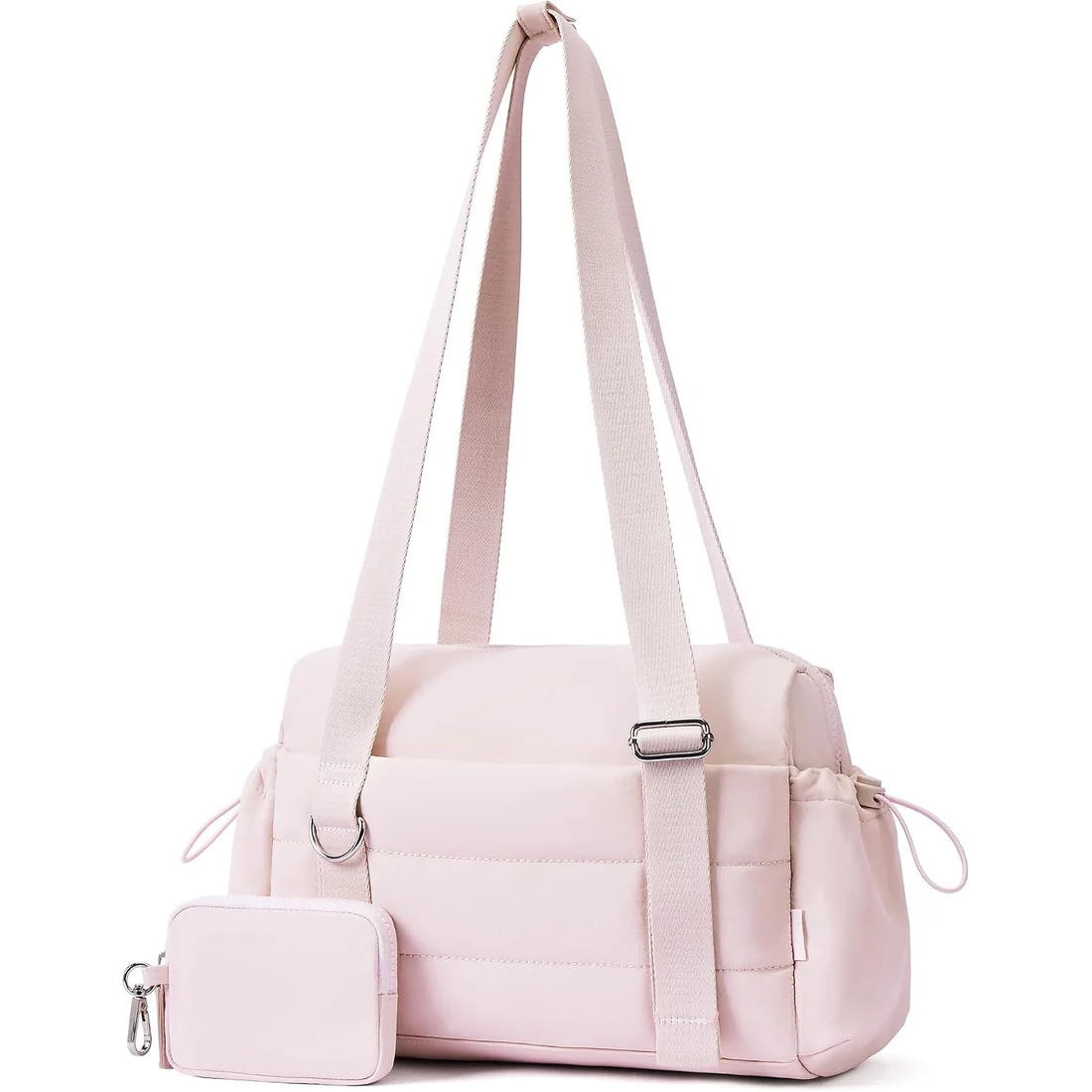 Quilted Mini Gym Set in Pink