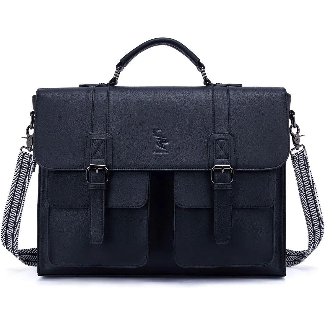 15.6-Inch Laptop Briefcase in Black